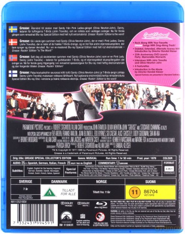 Grease [Blu-Ray]