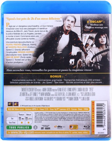 Speed (Speed - niebezpieczna prędkość) [Blu-Ray]