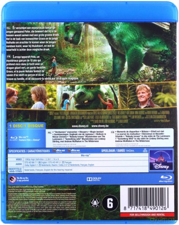 Pete's Dragon (Mój przyjaciel smok) [Blu-Ray]
