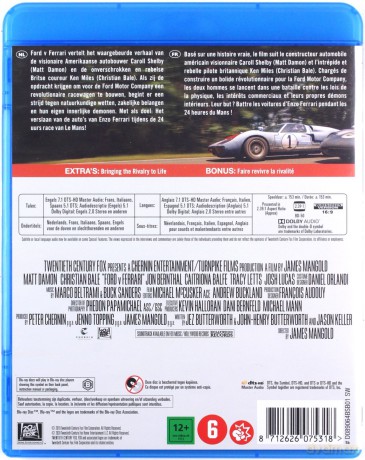 Ford v Ferrari (Le Mans '66) [Blu-Ray]