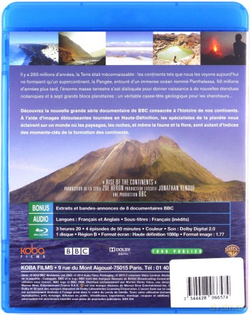 Terre: Le Choc Des Continents [Blu-Ray]