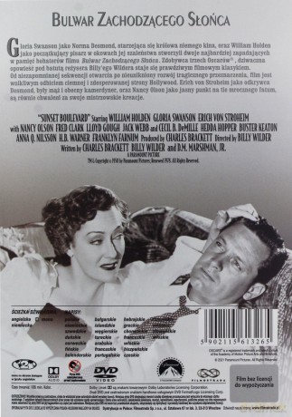 Bulwar zachodzącego Słońca (Filmowe Ikony) [DVD]