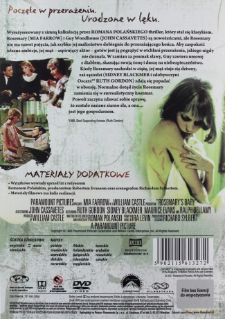 Dziecko Rosemary (Filmowe Ikony) [DVD]
