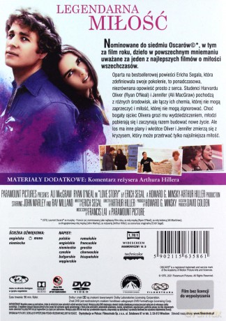 Love Story (Filmowe Ikony) [DVD]