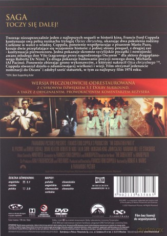 Ojciec chrzestny 2 (Filmowe Ikony) [DVD]
