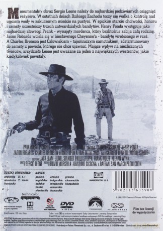 Pewnego razu na Dzikim Zachodzie (Filmowe Ikony) [DVD]