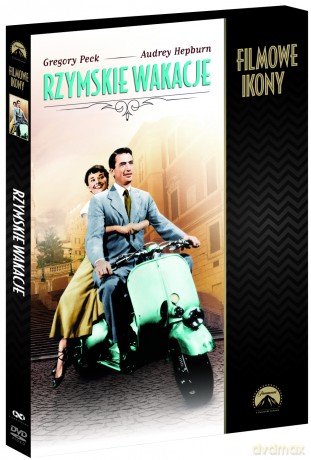 Rzymskie wakacje (Filmowe Ikony) [DVD]