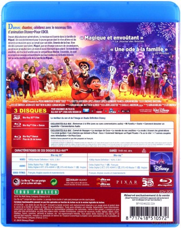 Coco [Blu-Ray 3D]+[Blu-Ray]