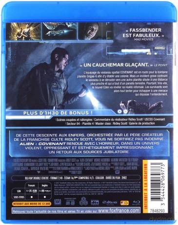 Obcy: Przymierze [Blu-Ray]