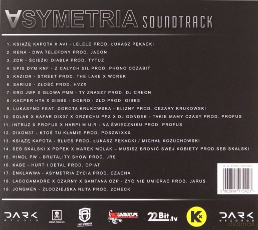Asymetria soundtrack [CD]