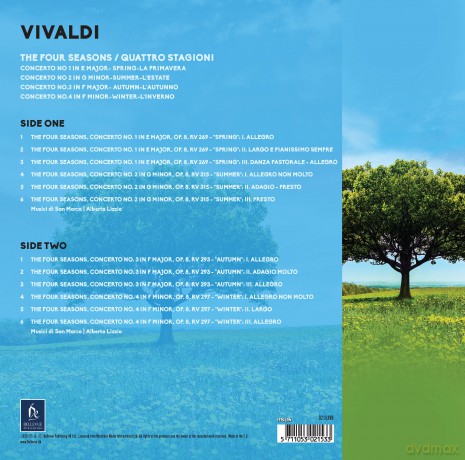 Vivaldi: The Four Seasons [Winyl]