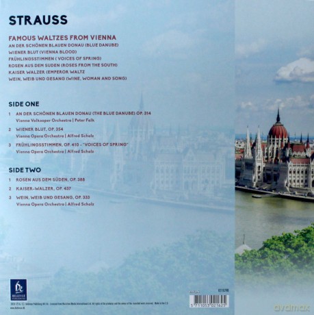 Strauss: Famous Waltzes From Vienna [Winyl]