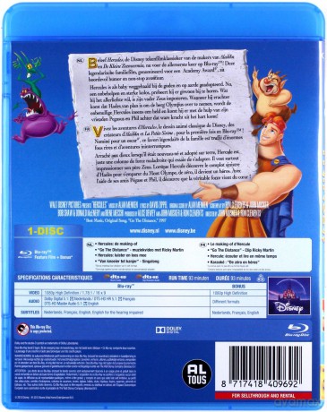 Hercules [Blu-Ray]