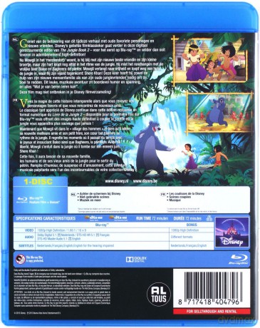 The Jungle Book 2 (Księga dżungli 2) (Disney) [Blu-Ray]