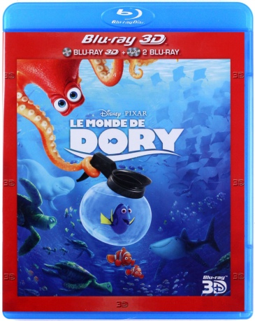 Finding Dory (Gdzie jest Dory?) (Disney) [Blu-Ray 3D]+[Blu-Ray]