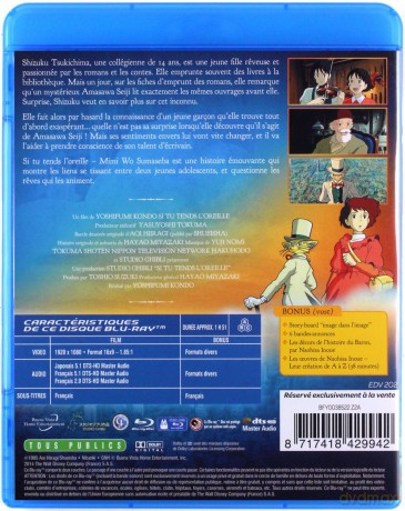 Whisper of the Heart (Szept serca) [Blu-Ray]