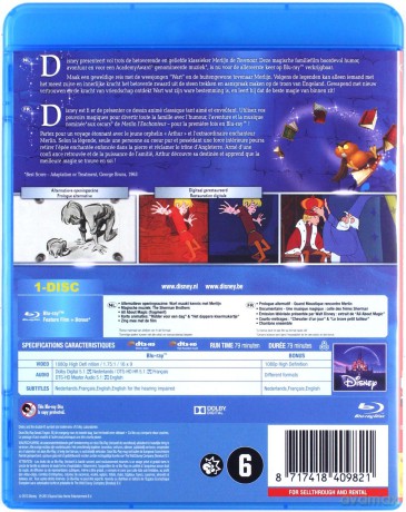 Miecz w kamieniu (Disney) [Blu-Ray]