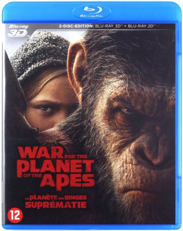 War for the Planet of the Apes (Wojna o planetę małp) [Blu-Ray 3D]+[Blu-Ray]