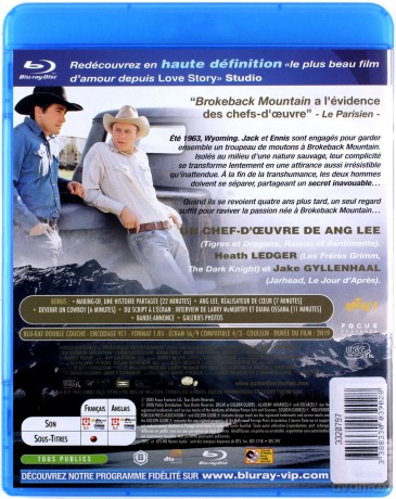 Brokeback Mountain (Tajemnica Brokeback Mountain) [Blu-Ray]+[DVD]
