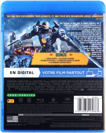 Pacific Rim: Uprising (Pacific Rim: Rebelia) [Blu-Ray]