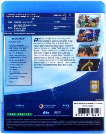 The Wild (Dżungla) [Blu-Ray]