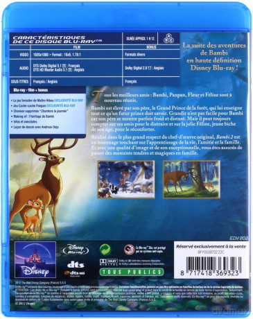 Bambi II (Disney) [Blu-Ray]