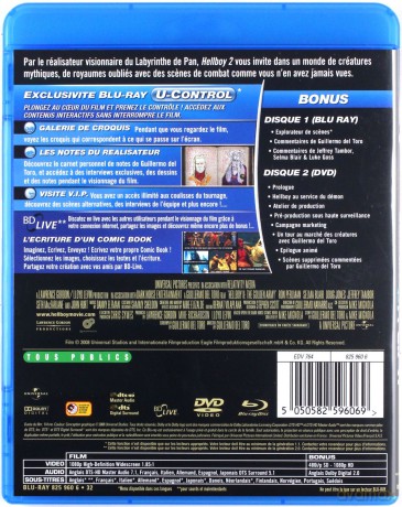 Hellboy II: The Golden Army (Hellboy 2: Złota armia) [Blu-Ray]