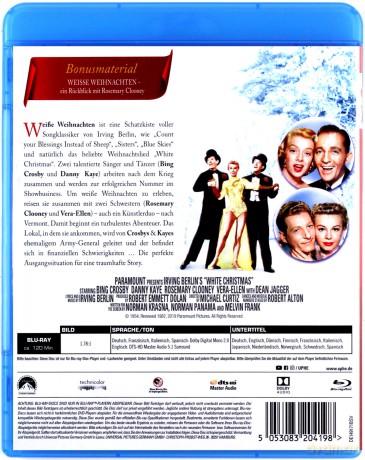 White Christmas (Białe Boże Narodzenie) [Blu-Ray]