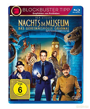Night at the Museum: Secret of the Tomb (Noc w muzeum: Tajemnica grobowca) [Blu-Ray]