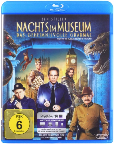 Night at the Museum: Secret of the Tomb (Noc w muzeum: Tajemnica grobowca) [Blu-Ray]