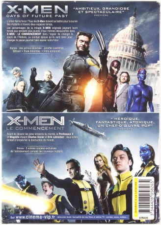 X-Men: Days of Future Past / X: First Class (X-Men: Przeszłość, która nadejdzie / X-Men: Pierwsza klasa) [2DVD]