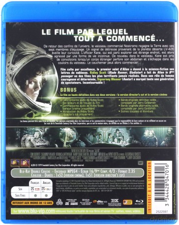 Alien (Obcy - 8. pasażer Nostromo) (Limited) [Blu-Ray]