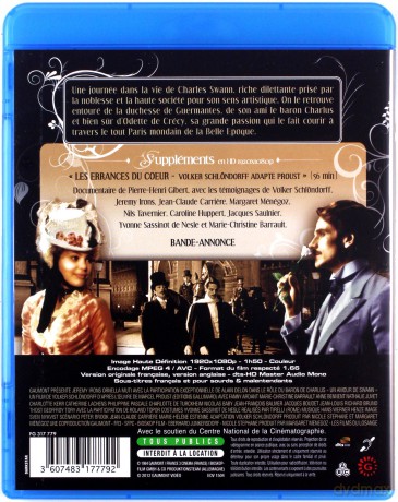 Swann in Love (Miłość Swanna) [Blu-Ray]