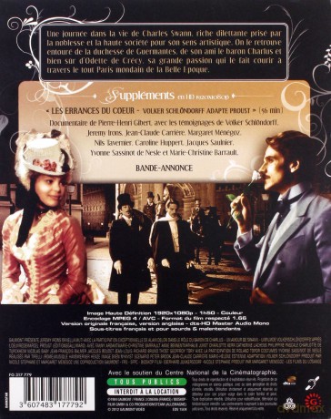 Swann in Love (Miłość Swanna) [Blu-Ray]