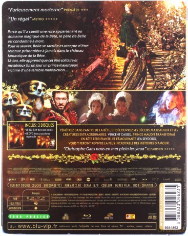 Beauty and the Beast (Piękna i Bestia) (Disney) [Blu-Ray]+[DVD]