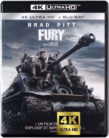 Fury (Furia) [Blu-Ray 4K]+[Blu-Ray]