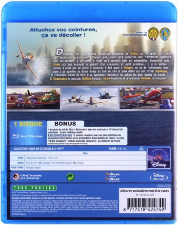 Planes (Samoloty) [Blu-Ray]