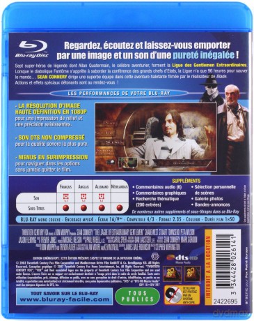 The League of Extraordinary Gentlemen (Liga niezwykłych dżentelmenów) [Blu-Ray]+[DVD]