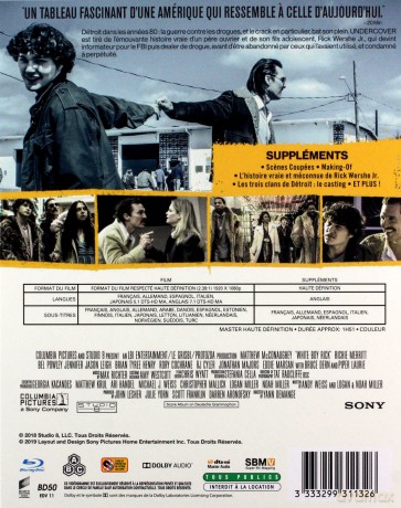 White Boy Rick (Kokainowy Rick) [Blu-Ray]