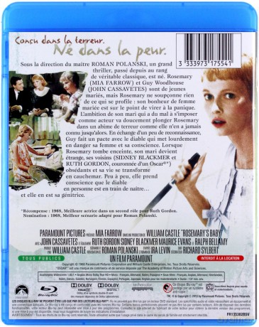 Rosemary's Baby (Dziecko Rosemary) [Blu-Ray]