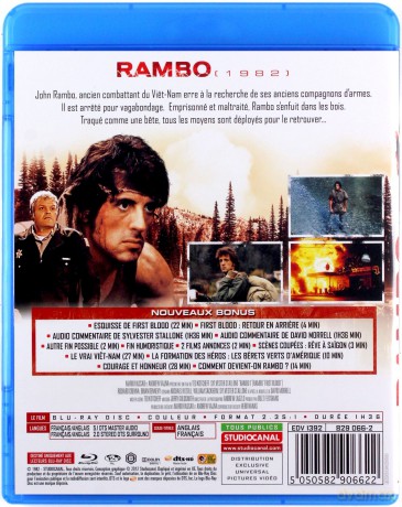 First Blood (Rambo: Pierwsza krew) [Blu-Ray]