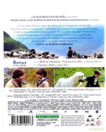 Belle and Sebastian (Bella i Sebastian) [Blu-Ray]+[DVD]