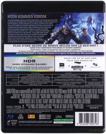 Venom [Blu-Ray 4K]+[Blu-Ray]