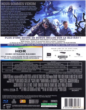 Venom [Blu-Ray 4K]+[Blu-Ray]