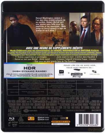 The Equalizer 2 (Bez litości 2) [Blu-Ray 4K]+[Blu-Ray]