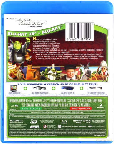 Shrek Forever [Blu-Ray 3D]+[Blu-Ray]