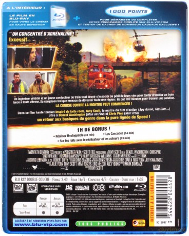 Unstoppable (Niepowstrzymany) [Blu-Ray]