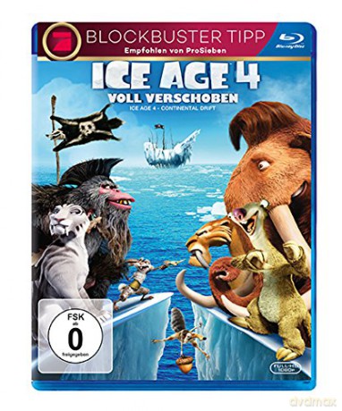 Ice Age: Continental Drift (Epoka Lodowcowa 4: Wędrówka kontynentów) [Blu-Ray]