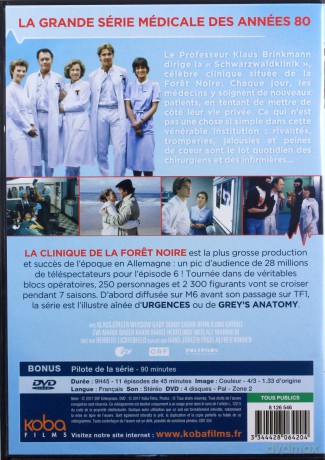 The Black Forest Hospital Season 1 (Klinika w Schwarzwaldzie) [4DVD]