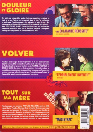 Pedro Almodovar Collection: Pain and Glory / All About My Mother / Volver (Ból i blask / Wszystko o mojej matce / Volver) [3DVD]